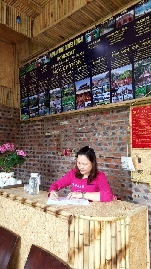 Quang Quang Garden Bonsai Homestay Ninh Binh Exterior photo